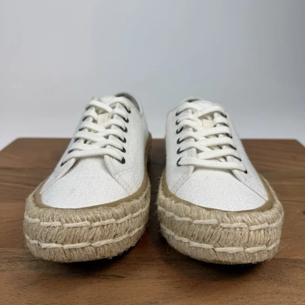New Womens Seavees Coronado Espadrille Lace-Up Sneakers Shoes‎ Size 7 M